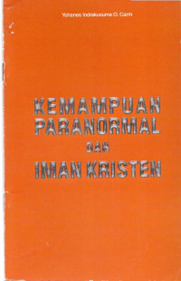 Image of Kemampuan Paranormal Dan Iman Kristen