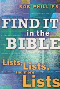 Image of Find It In The Bible