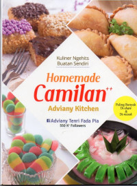 Image of Kuliner Ngehits Buatan Sendiri: Homemade Camilan Adviany Kitchen