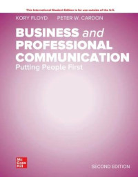 Image of Business and Professional Communication: Putting People First