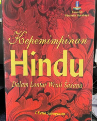 Image of Kepemimpinan Hindu dalam Lontar Wrati Sasana