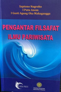 Image of Pengantar Filsafat Ilmu Pariwisata