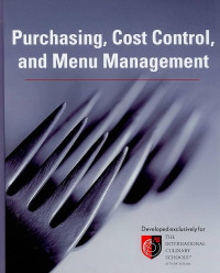 Image of Purchasing, Cost Control, and Menu Management