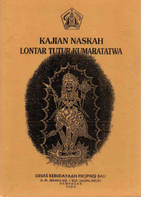 Image of Kajian Naskah Lontar Tutur Kumaratatwa