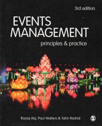 Image of Event Management Principles & Practice (3rd Edition)