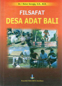 Image of Filsafat Desa Adat Bali
