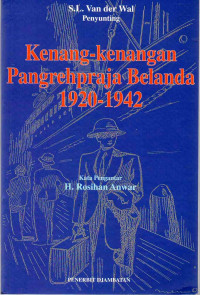 Image of Kenang-kenangan Pangrehpraja Belanda 1920-1942