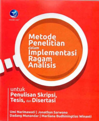 Image of Metode Penelitian dalam Implementasi Ragam Analisis